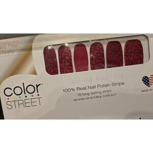 Color Street Nail Polish Strips - PARTY HEARTY (FDC193) LOVE Valentine's New
